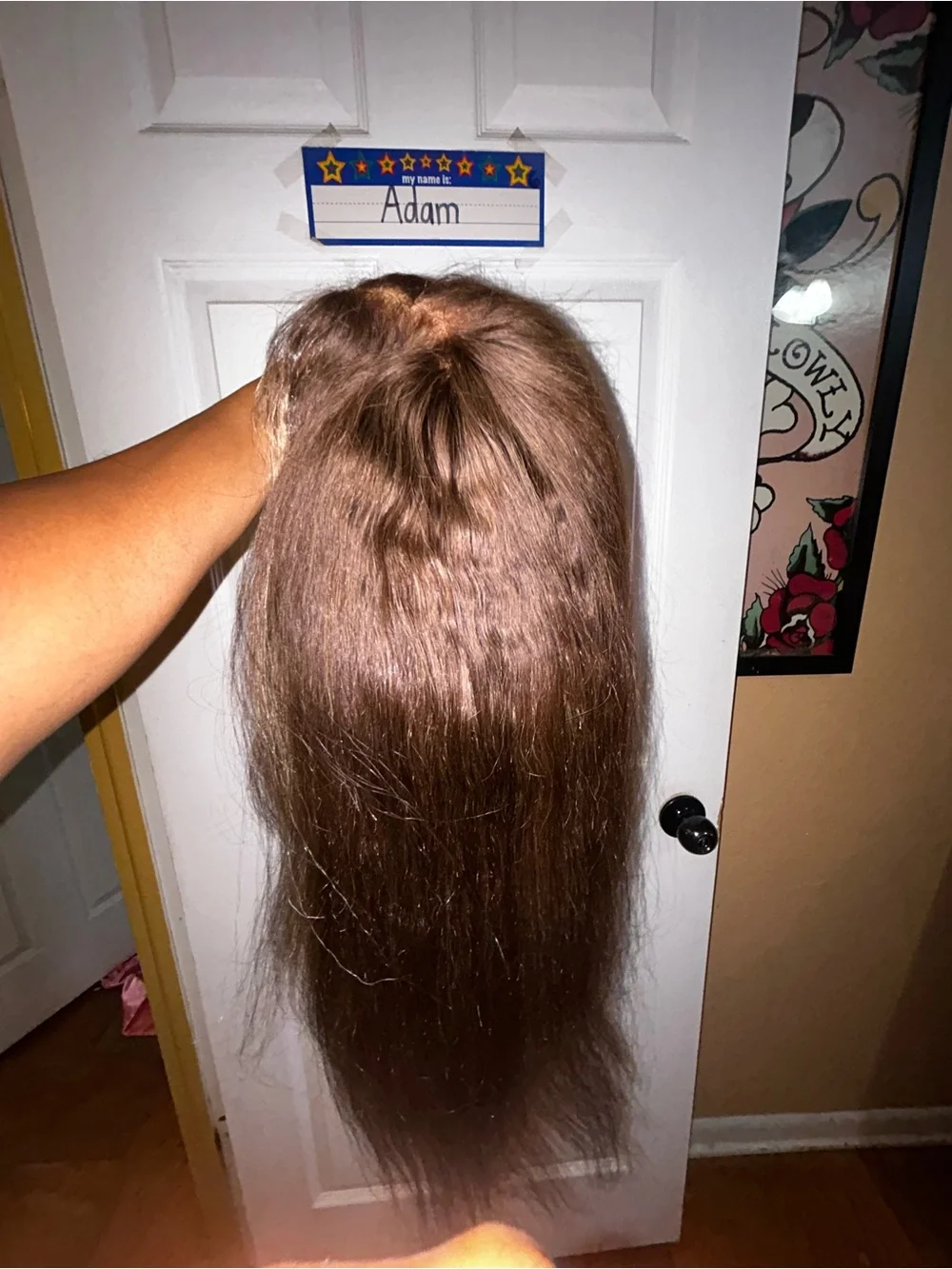 Women’s Brown Straight Wig - Natural Brown